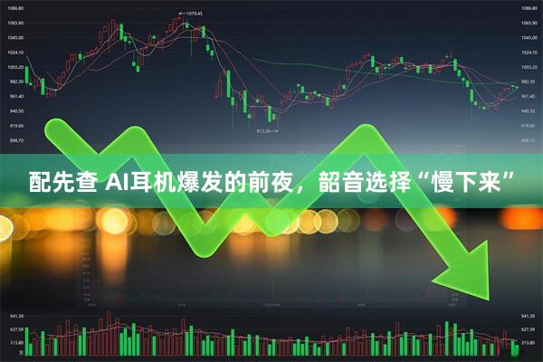 配先查 AI耳机爆发的前夜，韶音选择“慢下来”